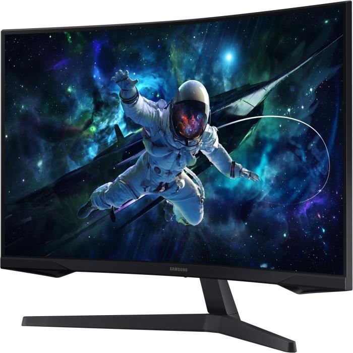 PC screen - SAMSUNG - ODYSSEY G55C - 27 165Hz - VA panel - 1 ms - HDMI / DisplayPort