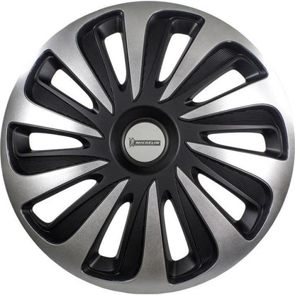 MICHELIN Wheel cover 16 NVS 3D by 4 in a box Black