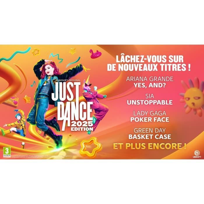 Just Dance 2025 - Nintendo Switch Game - Code In A Box