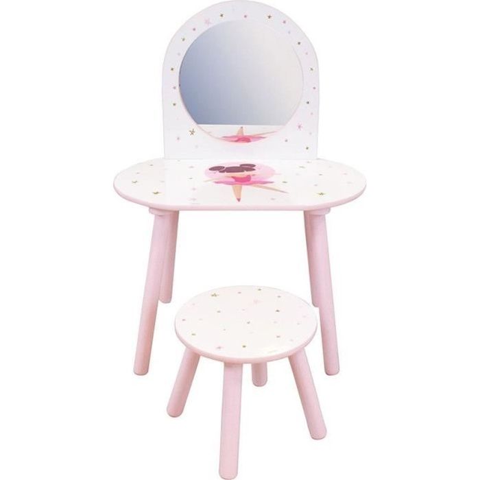 Cooff with stool - Ballerina dancer - Fun House - H.48 x L.60 x D.40 / H.27 x L.28 x D.28 cm