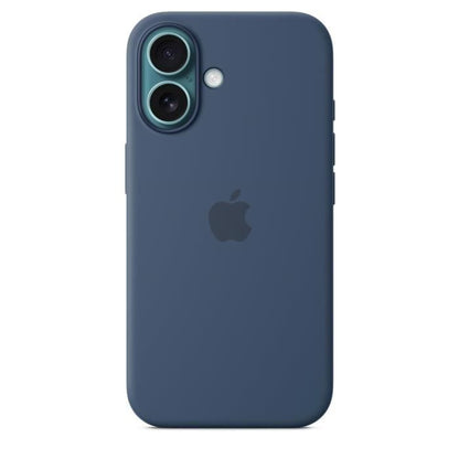 APPLE iPhone 16 - Silicone Case with MagSafe - Denim
