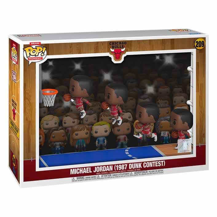 POP figure Moments Deluxe Chicago Bulls Michael Jordan 1987 Dunk Contest