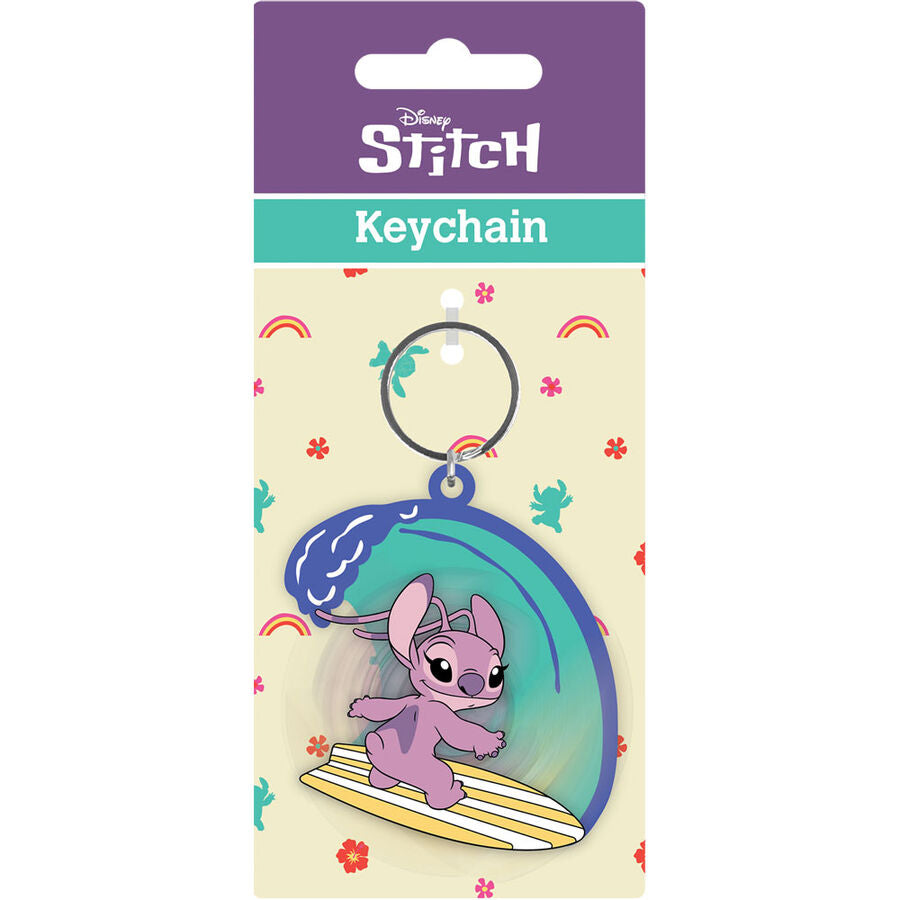Disney Stitch Angel keychain