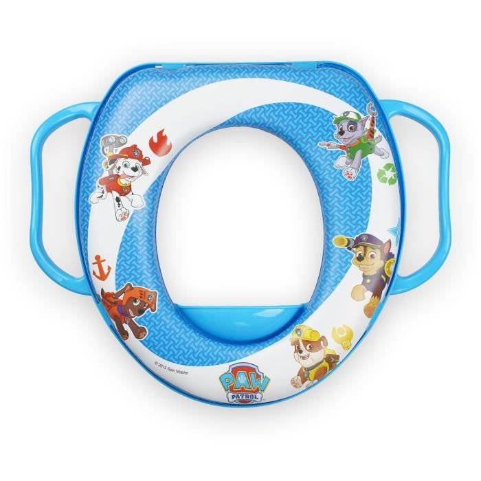 COMFORT TOILET REDUCER WITH HANDLES PAW PATROL