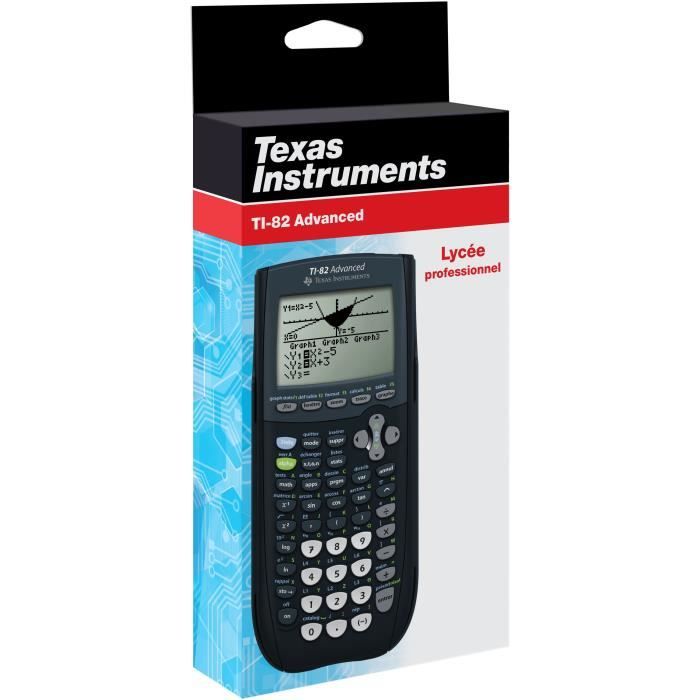TEXAS INSTRUMENTS - Calculator - TI-82 Advanced Scientific Calculator