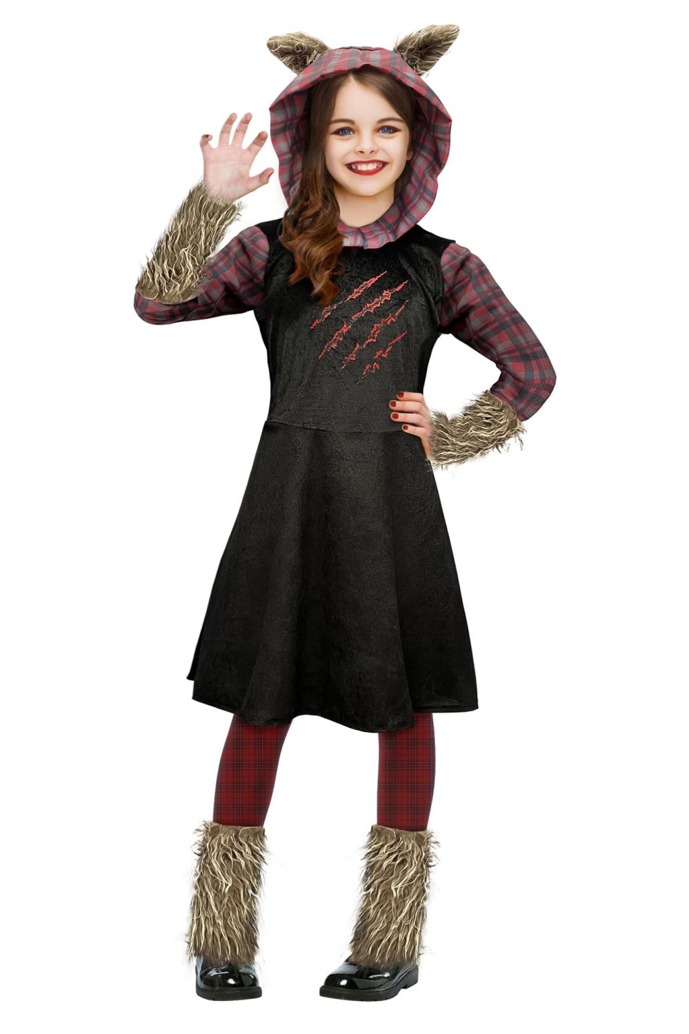 Werewolf Girls Costume | Child Size 8/10