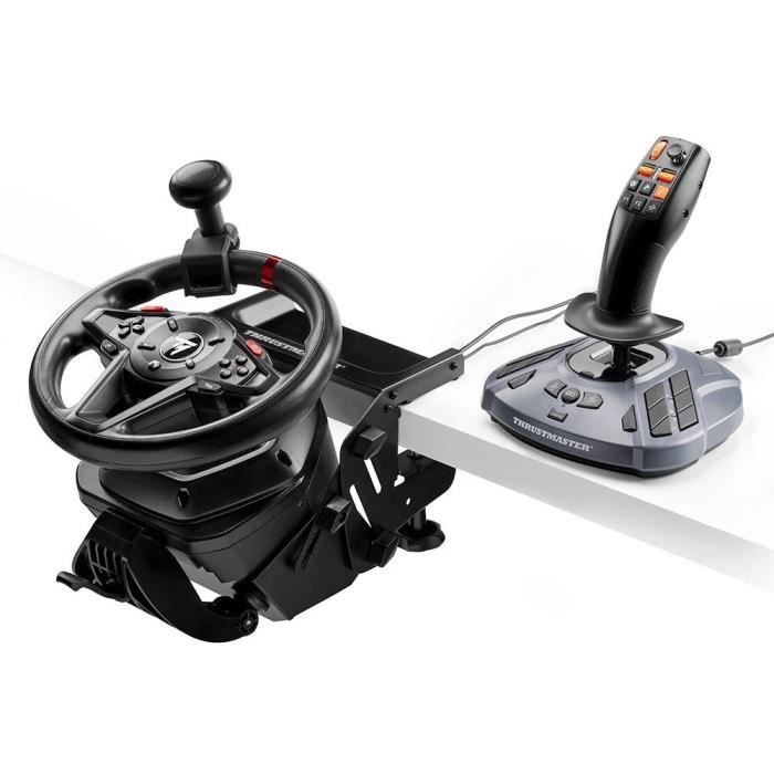 Joystick for simulator - THRUSMASTER - SimTask FarmStick Joystick - Black - Farming and heavy equipment