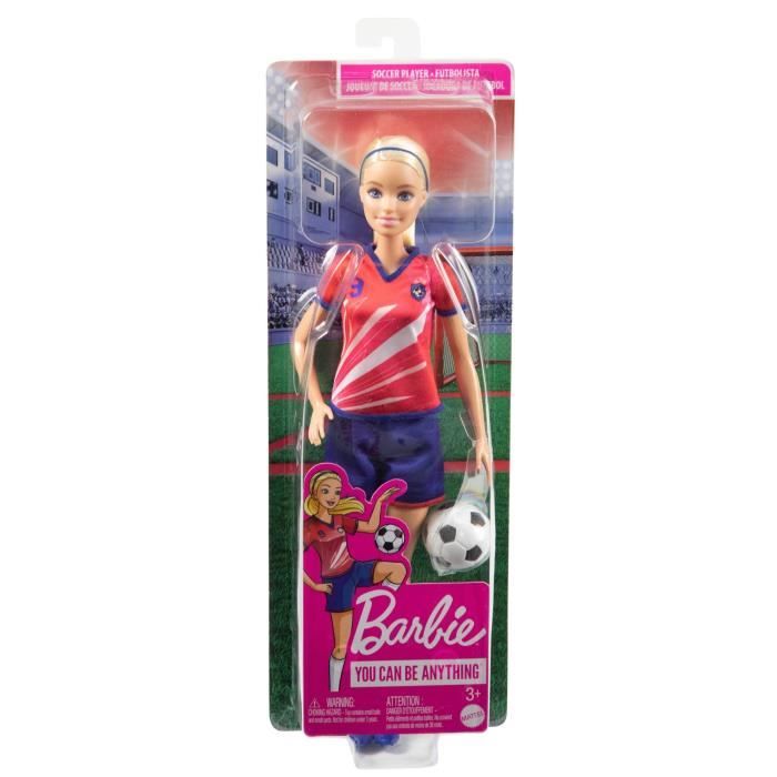BARBIE - Barbie Footballer - Doll - 3 years and +