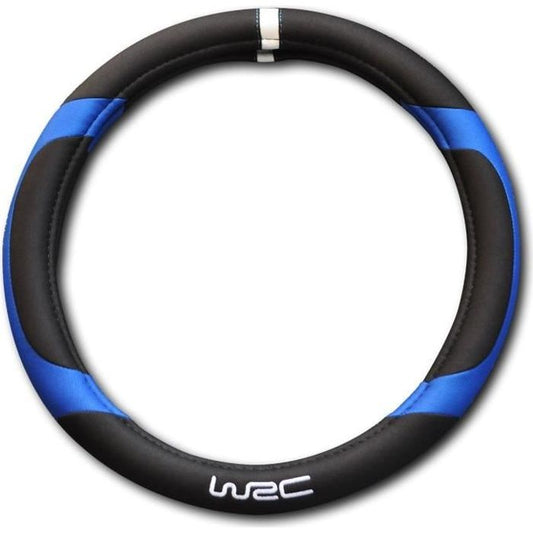 Blue Race steering wheel cover