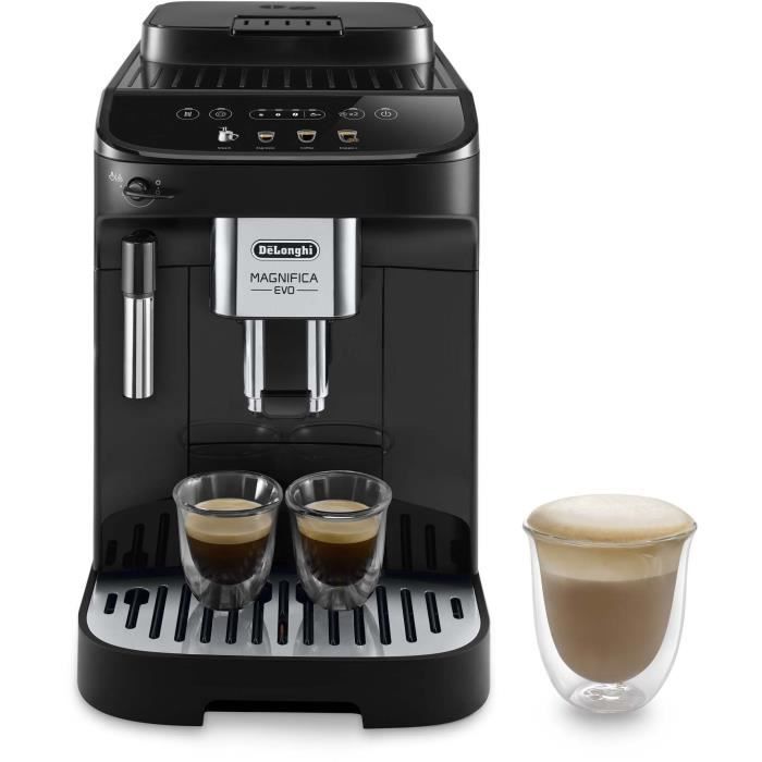 DELONGHI ECAM290.22.B - Expresso coffee machine Magnifica Evo - 1450W - 3 drinks - 1.8l - 250g of grains