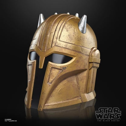 Premium electronic helmet, cosplay item, Star Wars The Black Series The Armorer