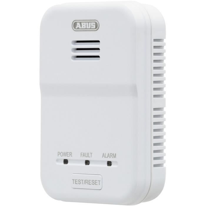 Smoke detector - ABUS - GWM100ME - Connectable to up to 10 devices - 85 dB alarm - 10-year lithium battery