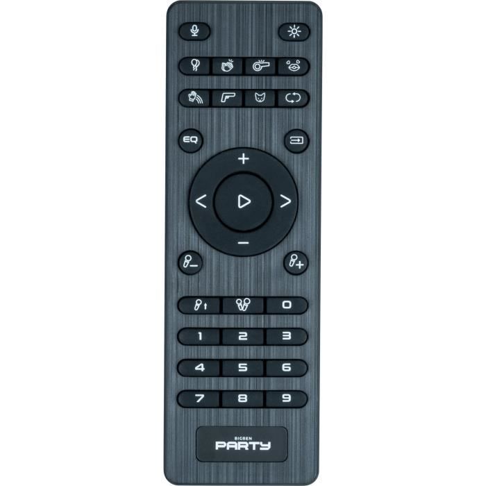 BIGBEN PARTYBTHPMAX - Wireless light speaker - Bluetooth 5.3 - 200W - USB, SD, Aux-In - Wired microphone (ideal Karaoke)