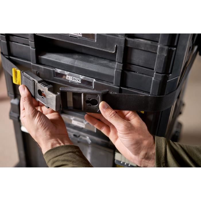 Trolley trolley - STANLEY - Tstak Fatmax - 4 Wheels - Max load 100 kg - Aluminum