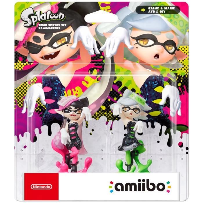 Amiibo Figure - Ayo & Oly  Splatoon Collection
