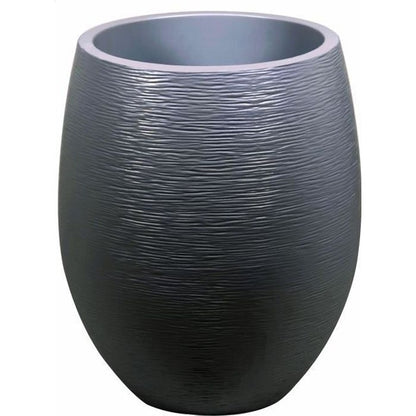 EDA Round Pot Graphit Ø50cm - Capacity 53L - Anthracite gray