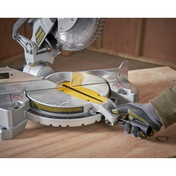254 mm radial arm saw - 1650W - 30 mm bore, 0-4800 rpm - STANLEY FATMAX, SM1650-QS