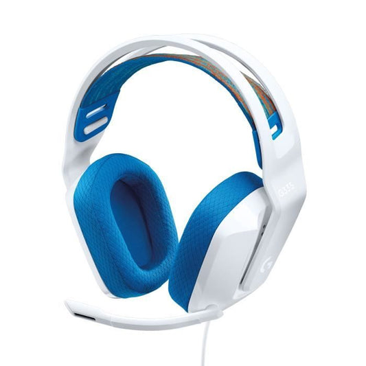 GAMING Headphones - Lightweight - LOGITECH G - G335 WIRED - WHITE - Discord Certified