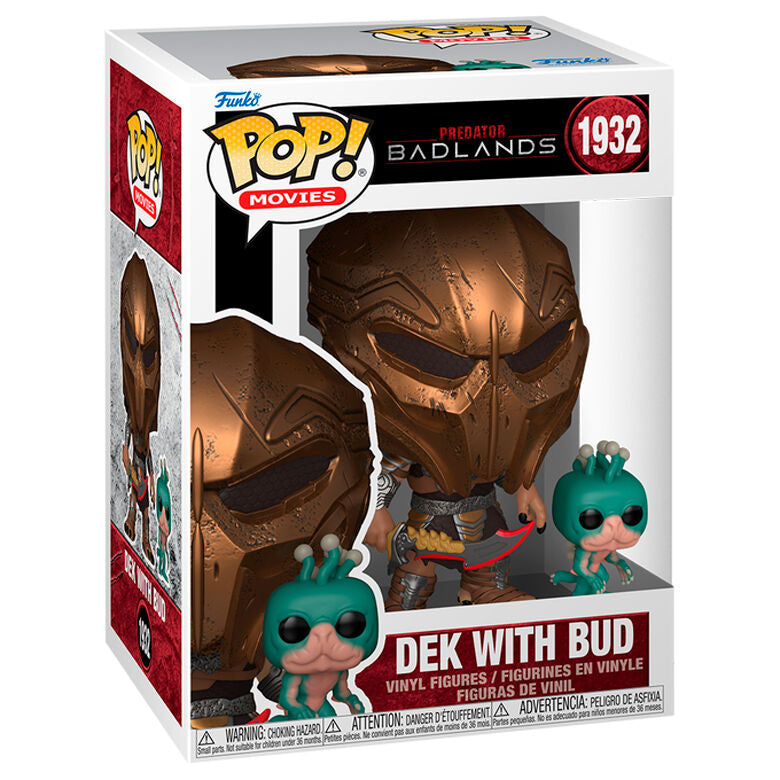 POP figure Predator Badlands Dek with Bud