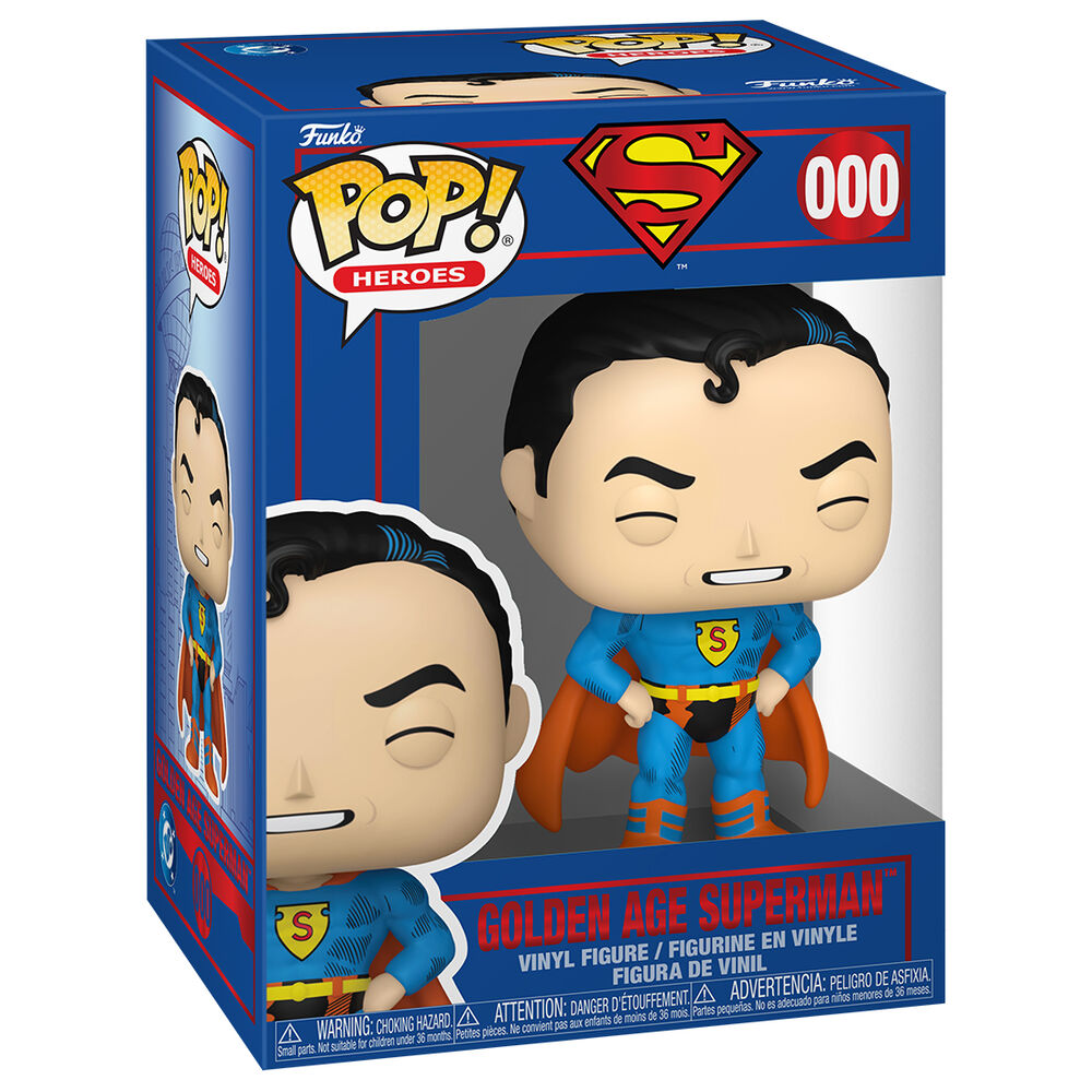 POP figure DC Comics Superman Golden Age Superman