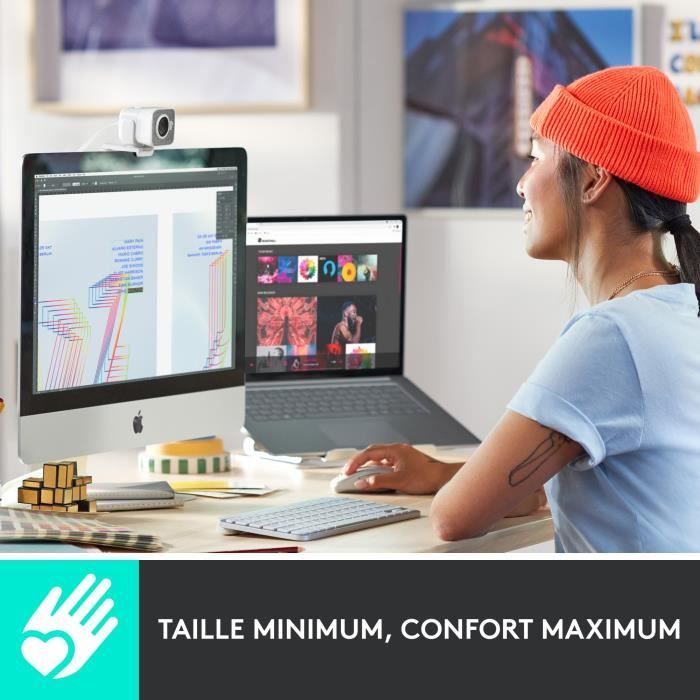 Logitech Wireless Keyboard - MX Keys Mini - MAC - Compact, Bluetooth, Backlit for MAC, iOS, Windows, Linux, Android