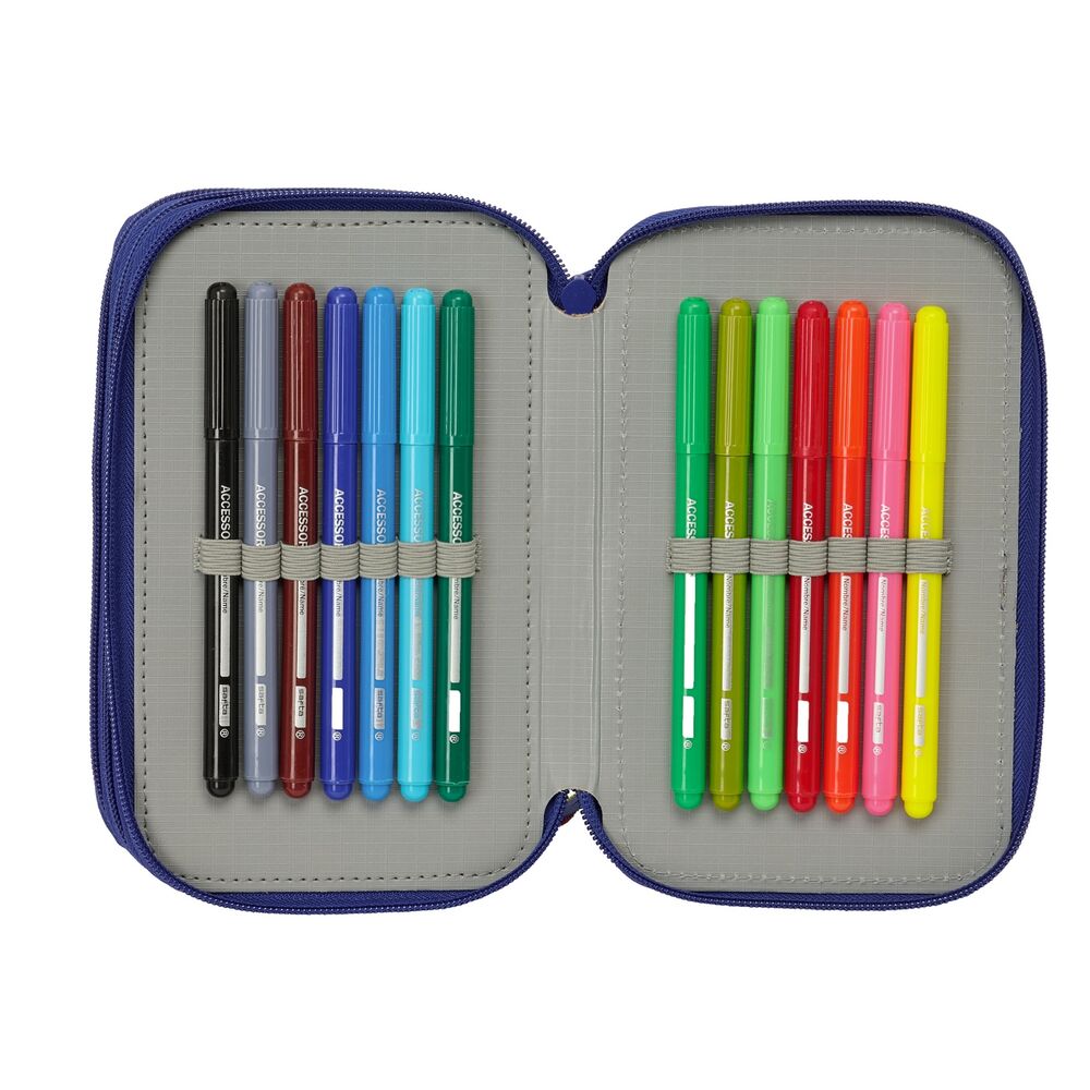 F.C. Barcelona 25/26 triple pencil case 37pcs