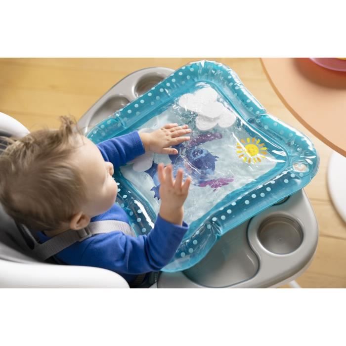 DISNEY BABY - STITCH - Water mat for babies, sensory and educational game, inflatable, easy to clean, foldable, from birth
