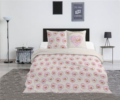 Disney Stitch & Angel policotton duvet cover bed 135cm