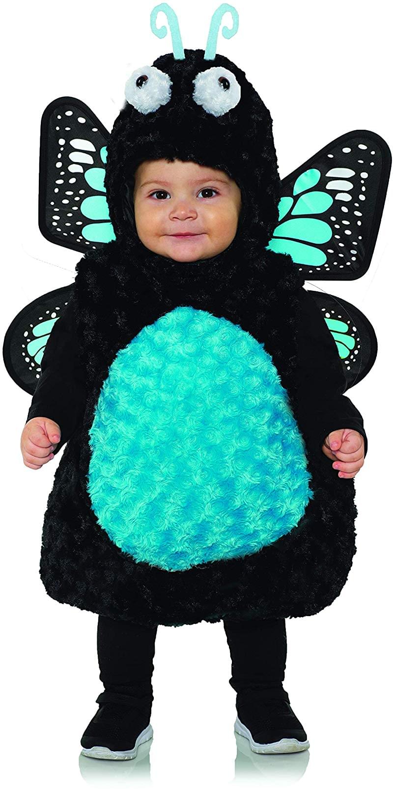 Blue Butterfly Belly Babies Toddler Costume | Medium