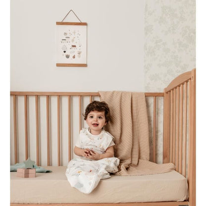 Summer comforter - TINEO - BALLOONS - Adjustable - White