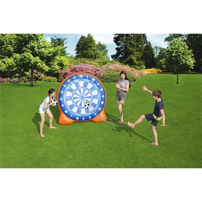 Giant Football Target with Scratch 157 cm - BESTWAY - All Star - Weighted Base