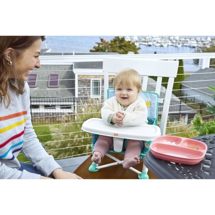 DISNEY BABY - STITCH - Foldable booster seat, Lightweight and easy to clean, Carry bag included