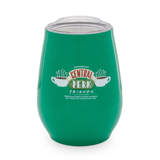 Friends Central Perk Double-Walled Stainless Steel Wine Tumbler | 10 Ounces