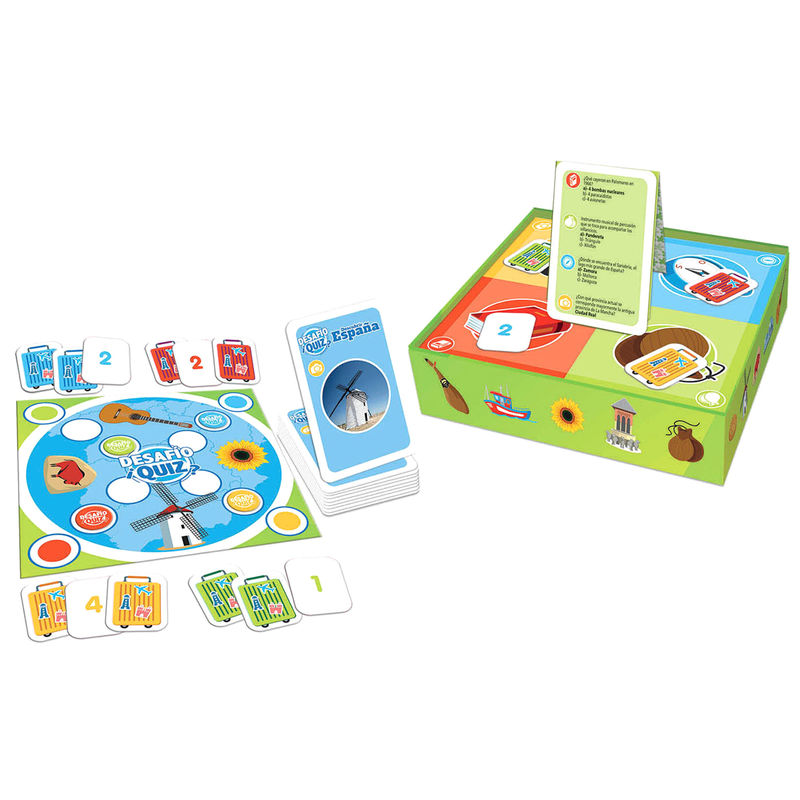 spanish Challenge Quiz Discover Spain board game