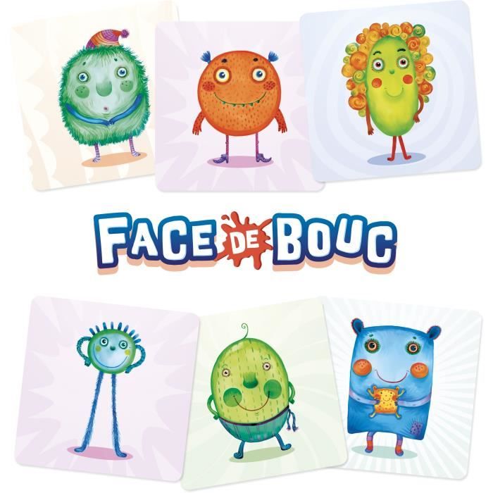 Goat face - Asmodee - Fun memory game that encourages creativity - Ages 6