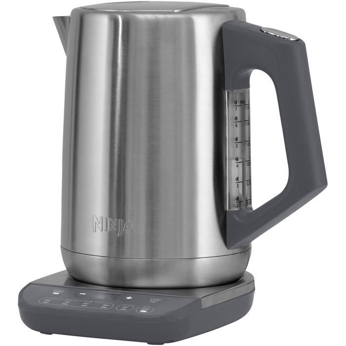 Kettle - NINJA - KT201EU - 3000 W - 1.7 L - Adjustable temperature - Stainless steel