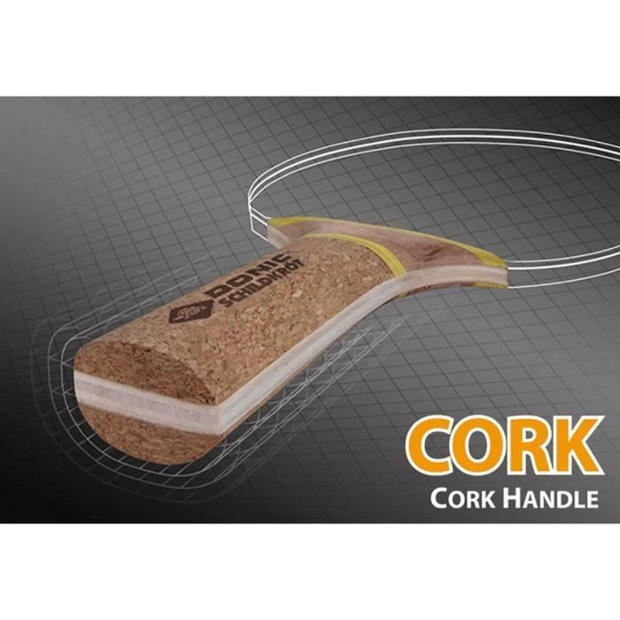 DONIC SCHILDKRÖT Persson 500 table tennis racket set - 3 Balls included - Cover