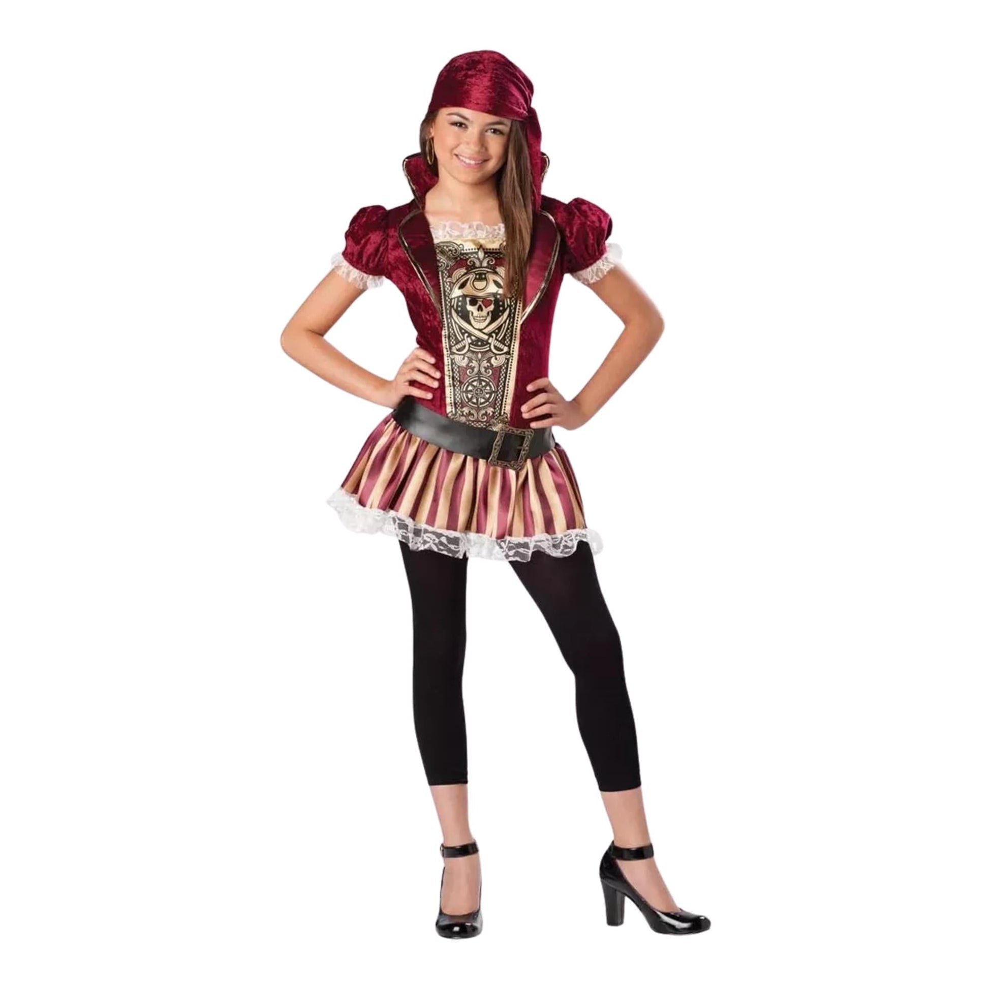 Swashbucklin' Sass Child Costume, Medium (Age 10-12)