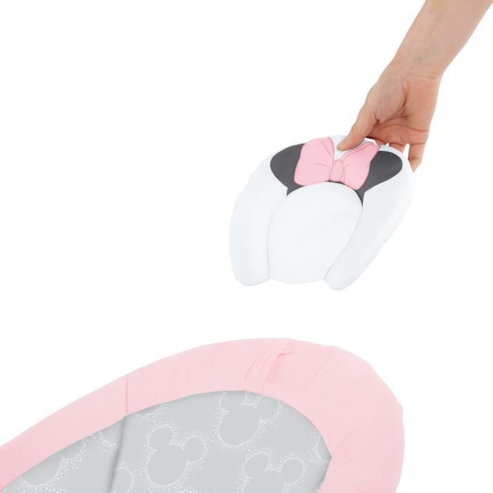 BRIGHT STARTS - Minnie Mouse vibrating lounger Rosy Skies