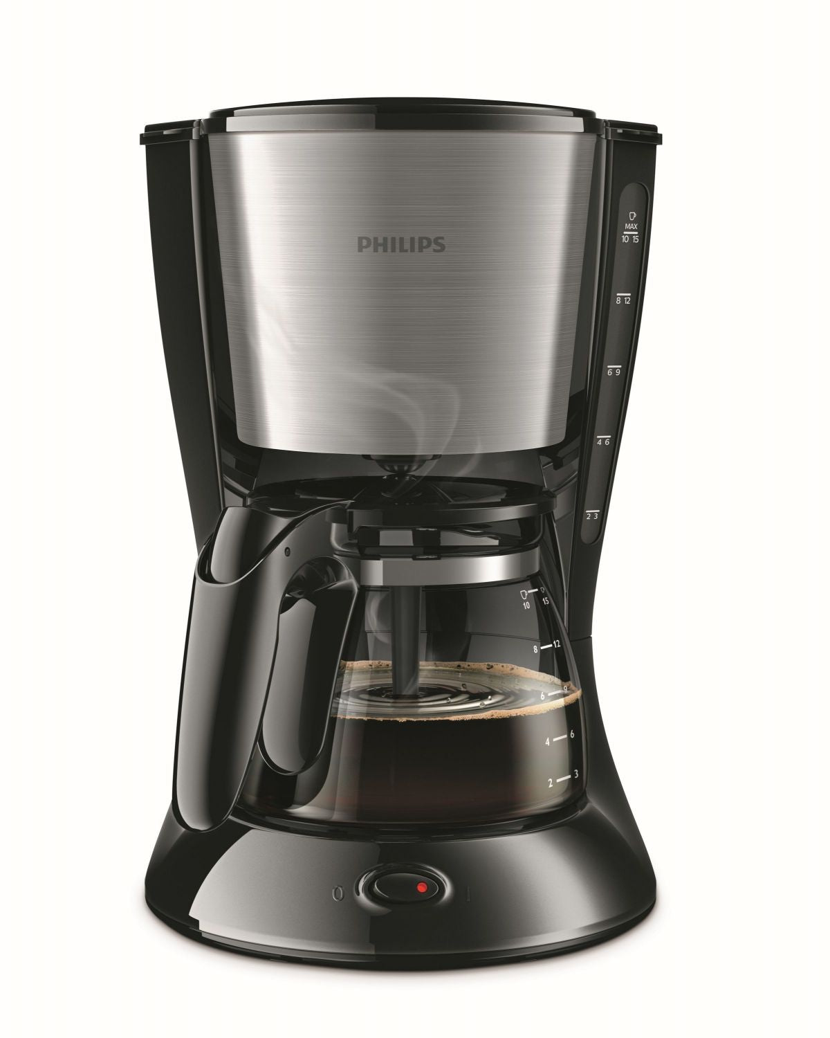 Filter coffee maker PHILIPS Daily HD7462 / 20 - Black and stainless steel