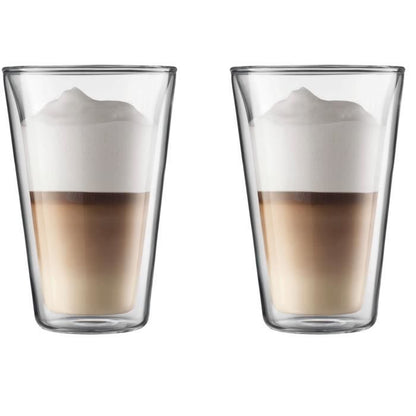 BODUM CANTEEN Set of 2 double wall glasses 0.4 l Transparent