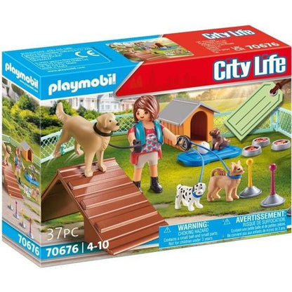 PLAYMOBIL 70676 Teacher and Dogs Gift Set