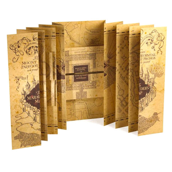 Harry Potter Marauder's Map replica
