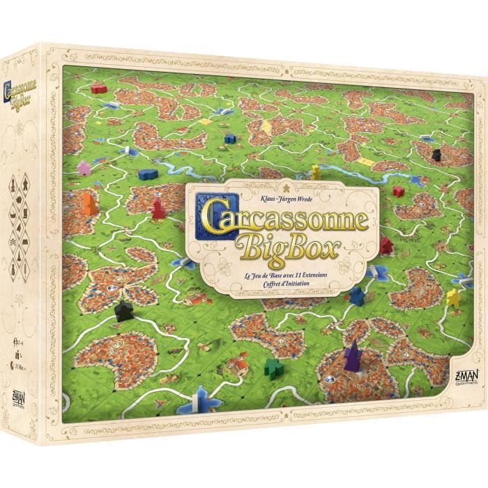 Carcassonne: Big Box 2021 | Age: 7+| Number of players: 2-6