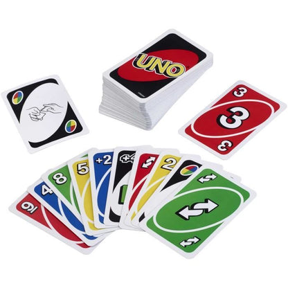 UNO - Uno Classic - Family Card Game - From 2 to 4 Players - Ages 7+