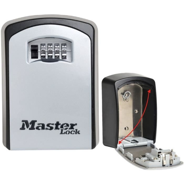 MASTER LOCK Secure Key Box - XL Format - Key Chest - High Capacity Storage