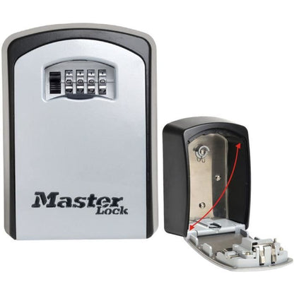 MASTER LOCK Secure Key Box - XL Format - Key Chest - High Capacity Storage