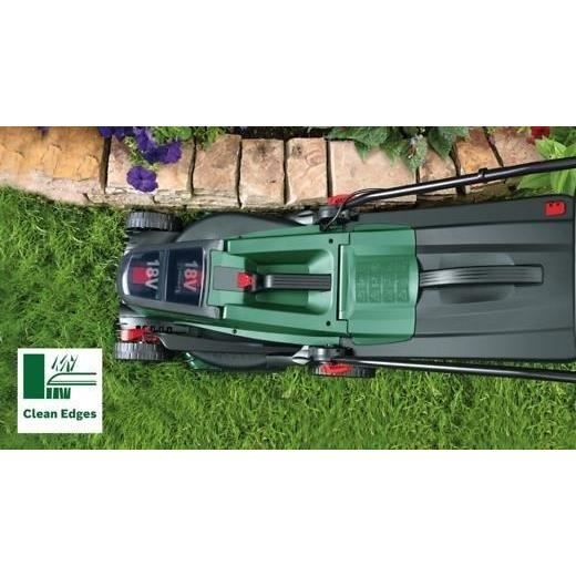 Bosch UniversalRotak 37-550 Lawn Mower - with 2 x 4.0 Ah Batteries and Charger