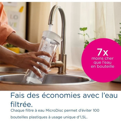 Brita Fill & Serve filter bottle - 1.3 l - gray