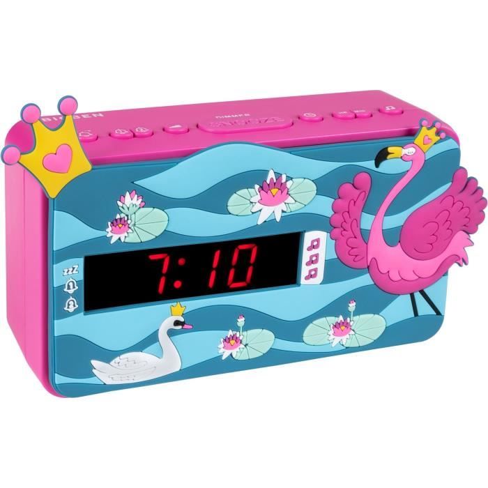 BIGBEN R15PRINCESS3D Bluetooth Speaker Alarm Clock Face 3D Effect Decor Princess